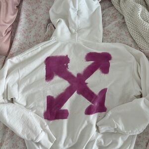 Off white sweatshirt hoodie